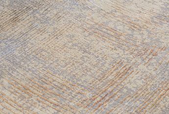 Contour Wool Viscose Handknotted Rug