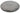Eclipse Grey Round Handmade Rugrugs