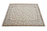 Floral Beige HandKnotted Rugrugs