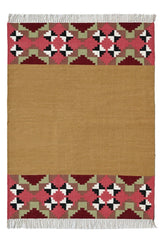 Fulkaari Wool Handwoven Dhurrierugs