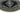 Kashan Black Round Handknotted Rug