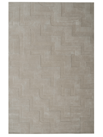 Levels Beige Handmade Rugrugs