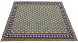 Litchi Green Handwoven Dhurrierugs