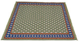 Litchi Green Handwoven Dhurrierugs