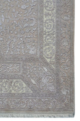 Nain Wool Viscose HandKnotted Rug - The Revival Projectrugs