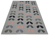 Petals Cotton Handwoven Dhurrierugs
