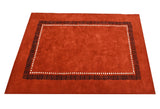 Red Modern Wool Rugrugs