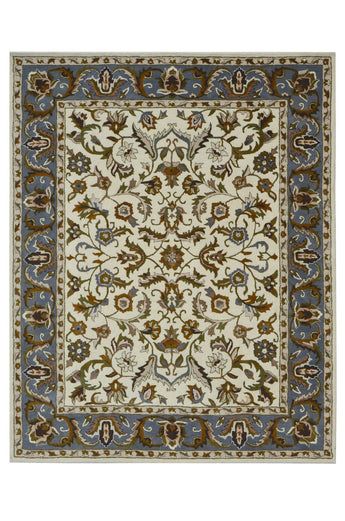 Sepideh Traditional White Handmade Rugrugs