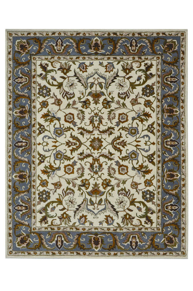 Sepideh Traditional White Handmade Rugrugs