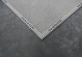Solid Grey Handmade Rugrugs