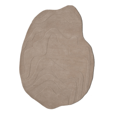 Terrain Beige Handmade Rugrugs