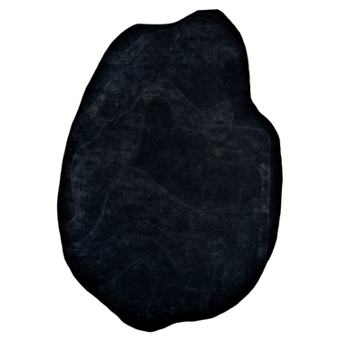Terrain Black Handmade Rugrugs