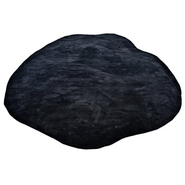 Terrain Black Handmade Rugrugs