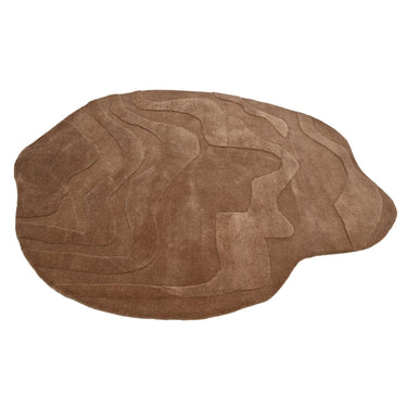 Terrain Brown Handmade Rugrugs