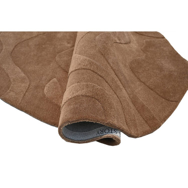Terrain Brown Handmade Rugrugs