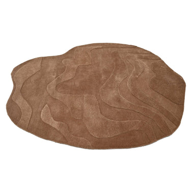 Terrain Brown Handmade Rugrugs