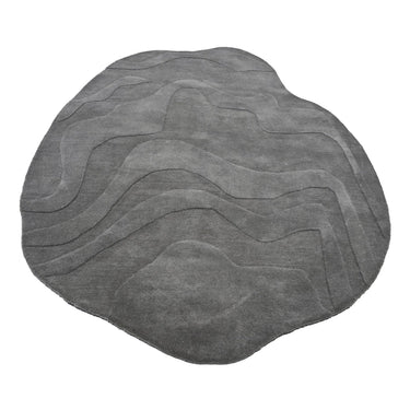 Terrain Grey Handmade Rugrugs