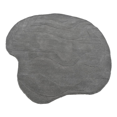 Terrain Grey Handmade Rugrugs