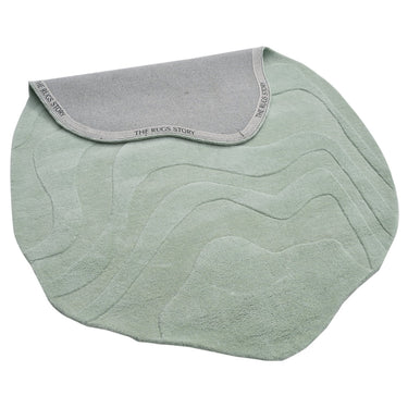 Terrain Light Green Handmade Rugrugs