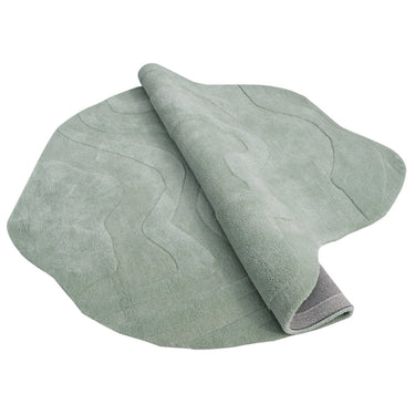 Terrain Light Green Handmade Rugrugs