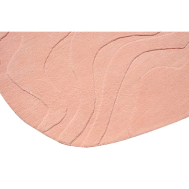 Terrain Round Pink Handmade Rugrugs