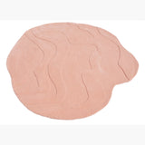 Terrain Round Pink Handmade Rugrugs