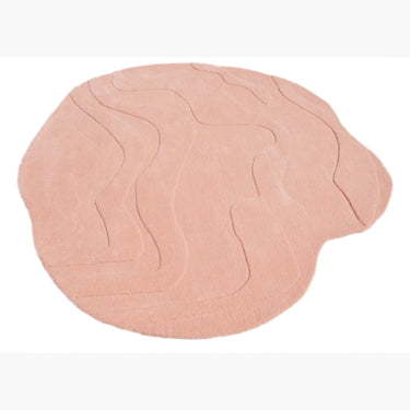 Terrain Round Pink Handmade Rugrugs