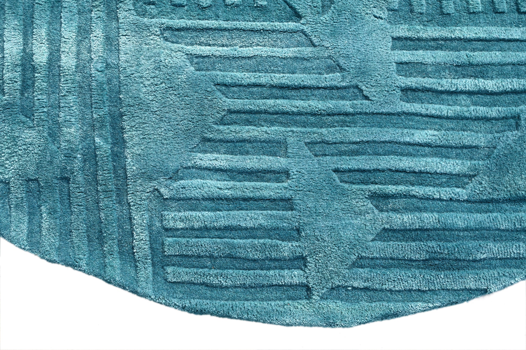 Eclipse Round 02 Handmade Rug - The Rugs Story