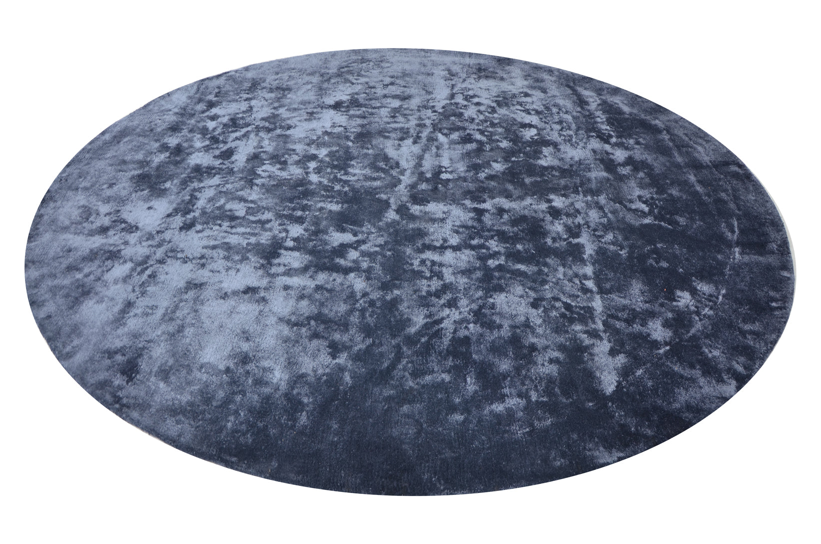Reflections Blue Handmade Rug - The Rugs Story