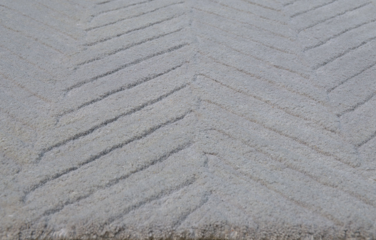 Slate Grey Handmade Rug - The Rugs Story