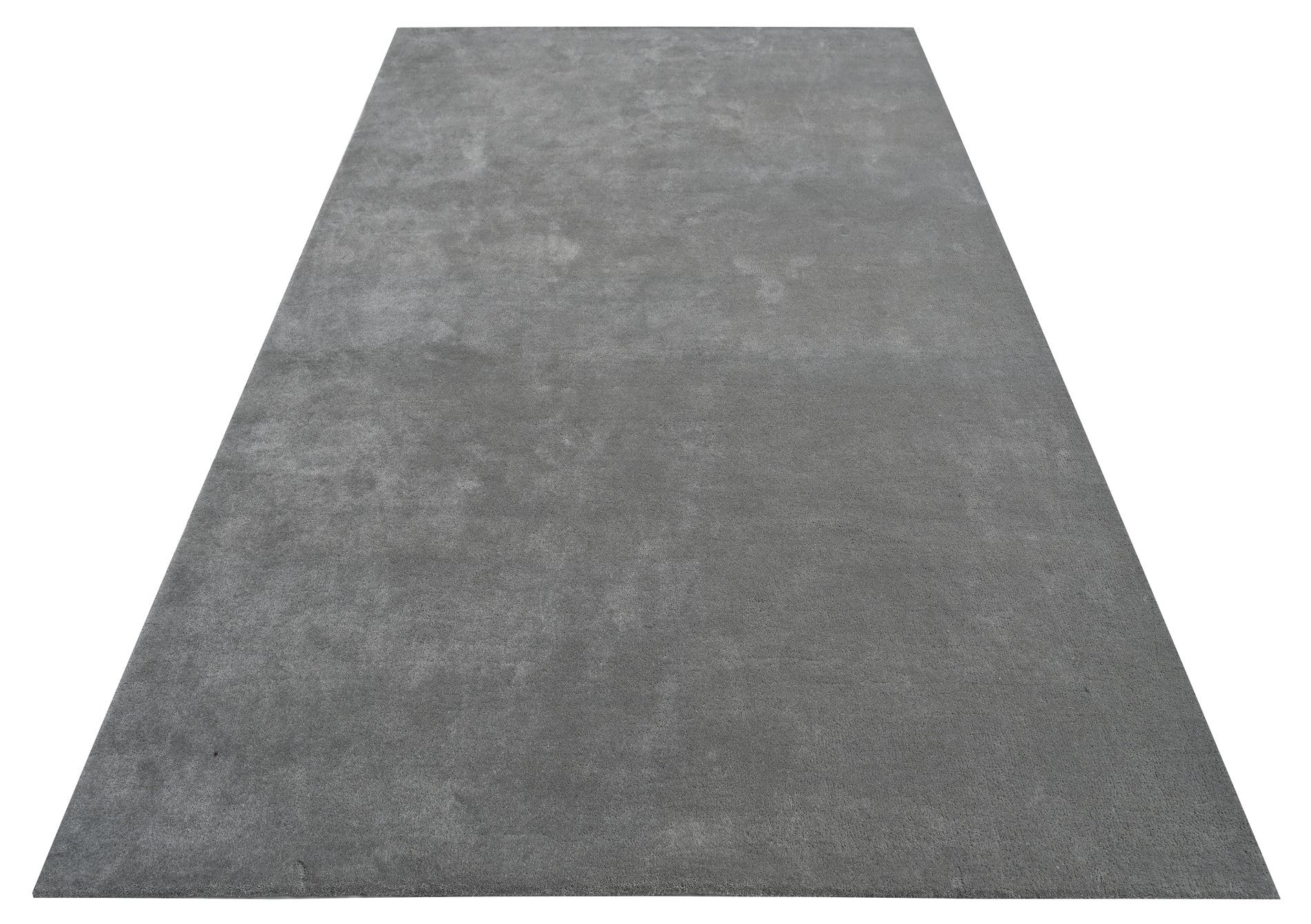 Solid Grey Handmade Rug - The Rugs Story
