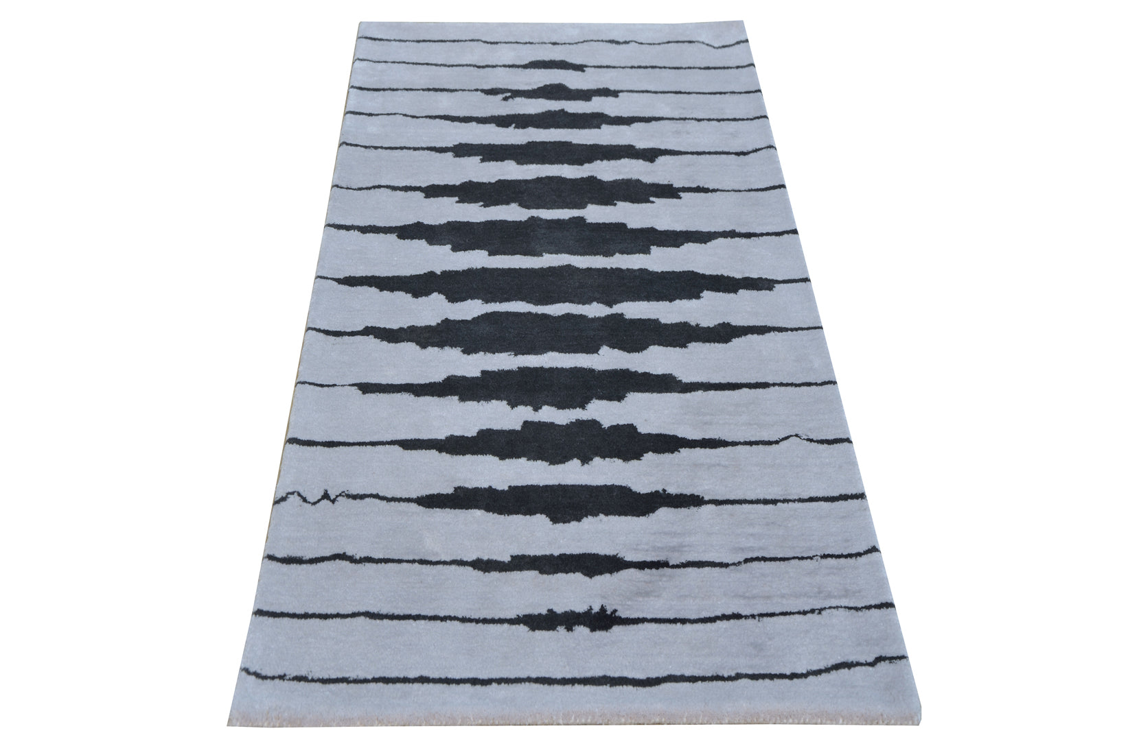 Erratic Grey Handmade Rug - The Rugs Story