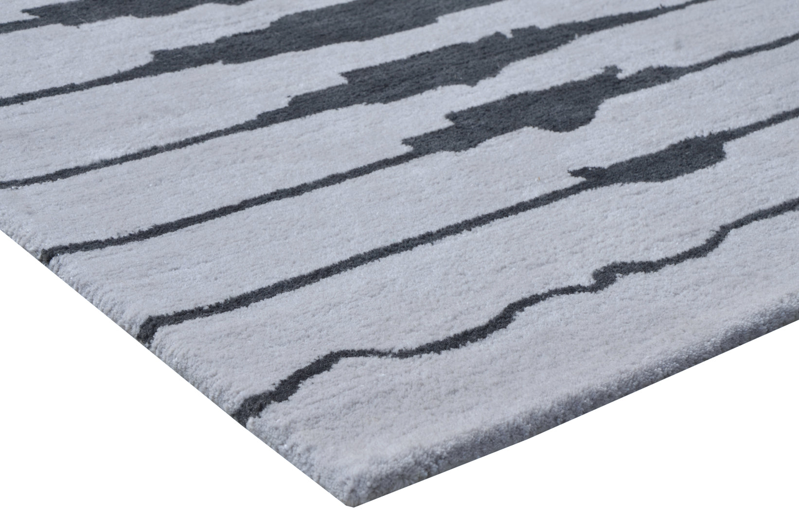 Erratic Grey Handmade Rug - The Rugs Story