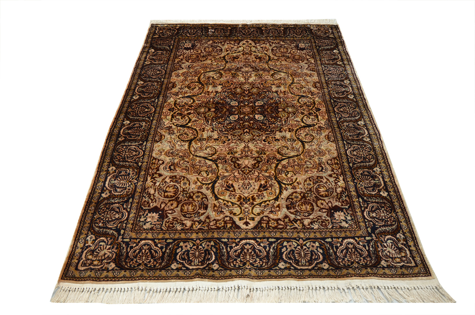 Antique Silk Handknotted Rug - The Rugs Story