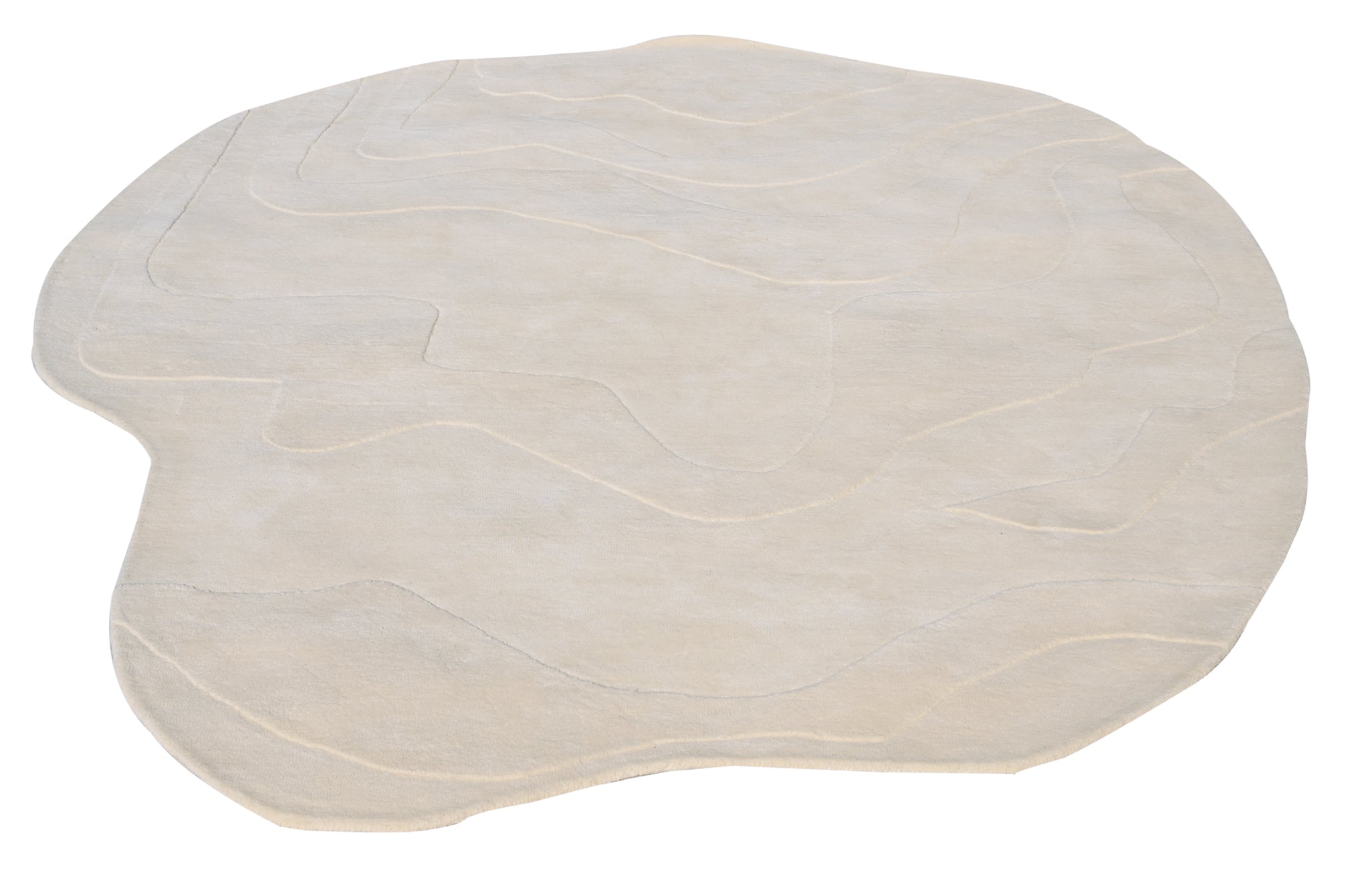 Terrain Off White Handmade Rug - The Rugs Story