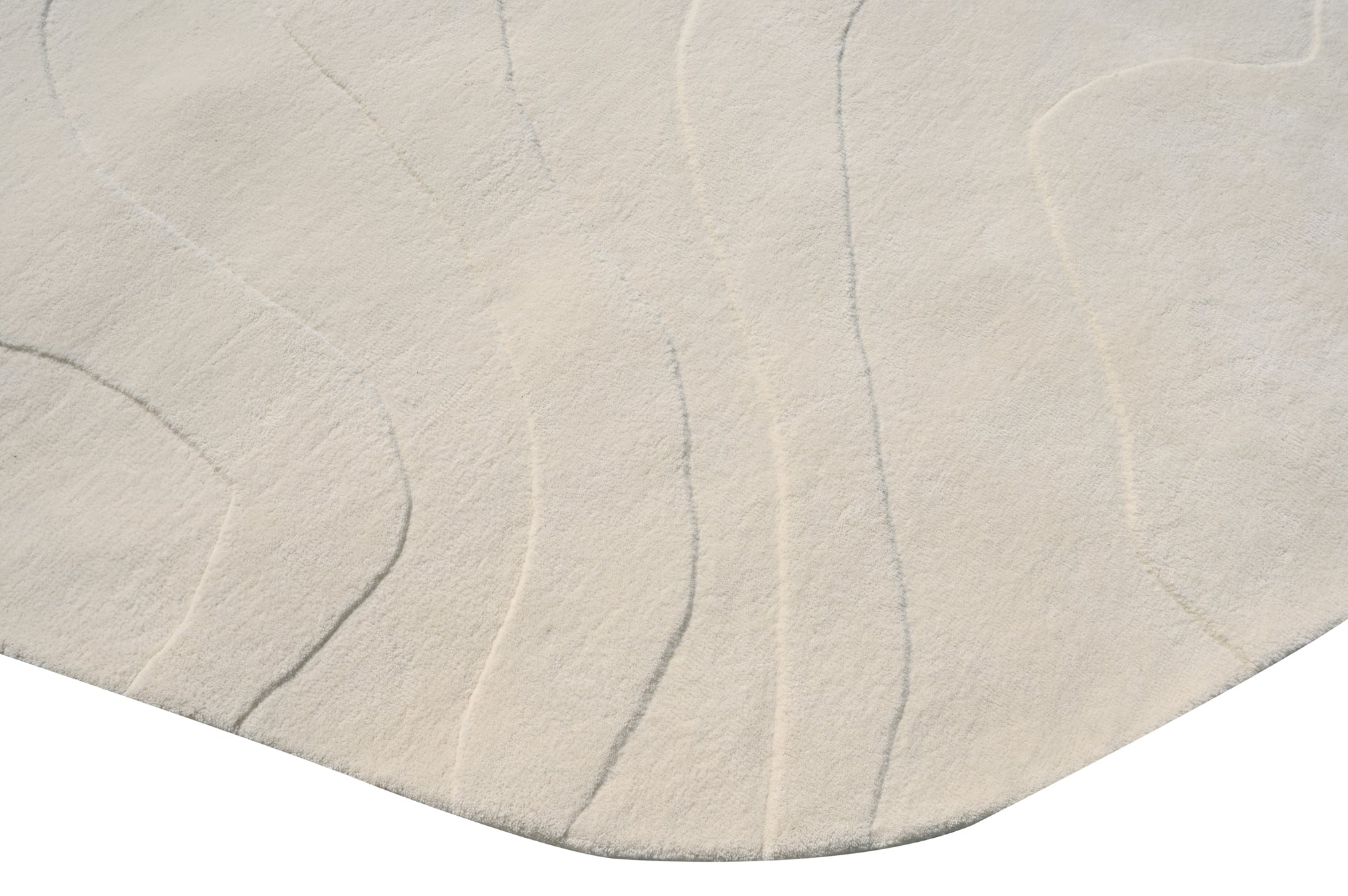 Terrain Off White Handmade Rug - The Rugs Story