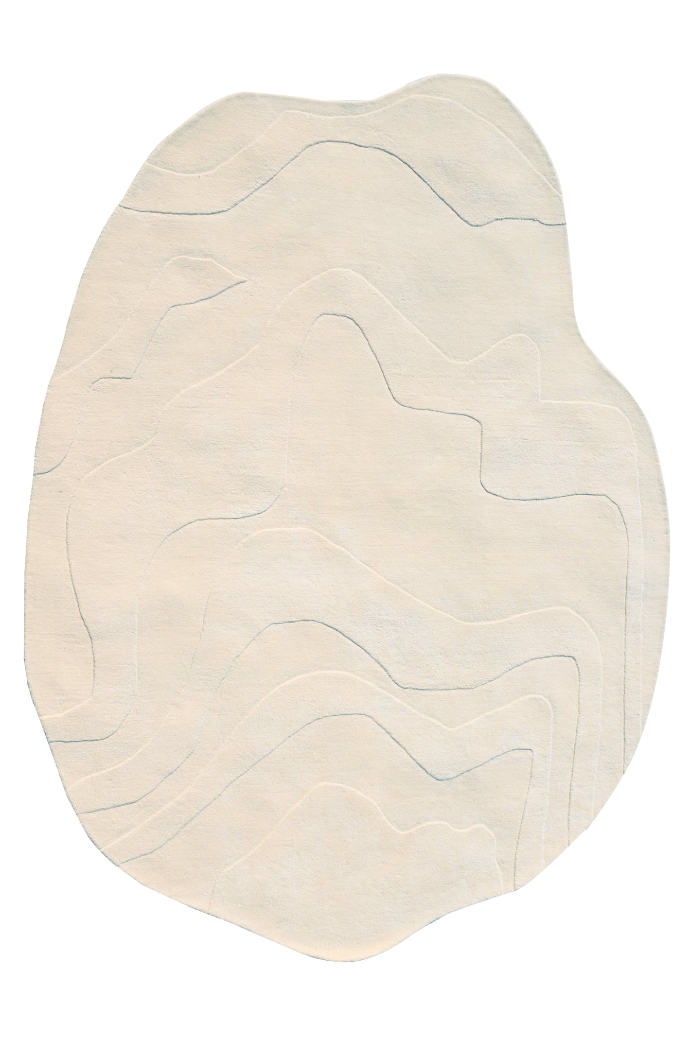 Terrain Off White Handmade Rug - The Rugs Story