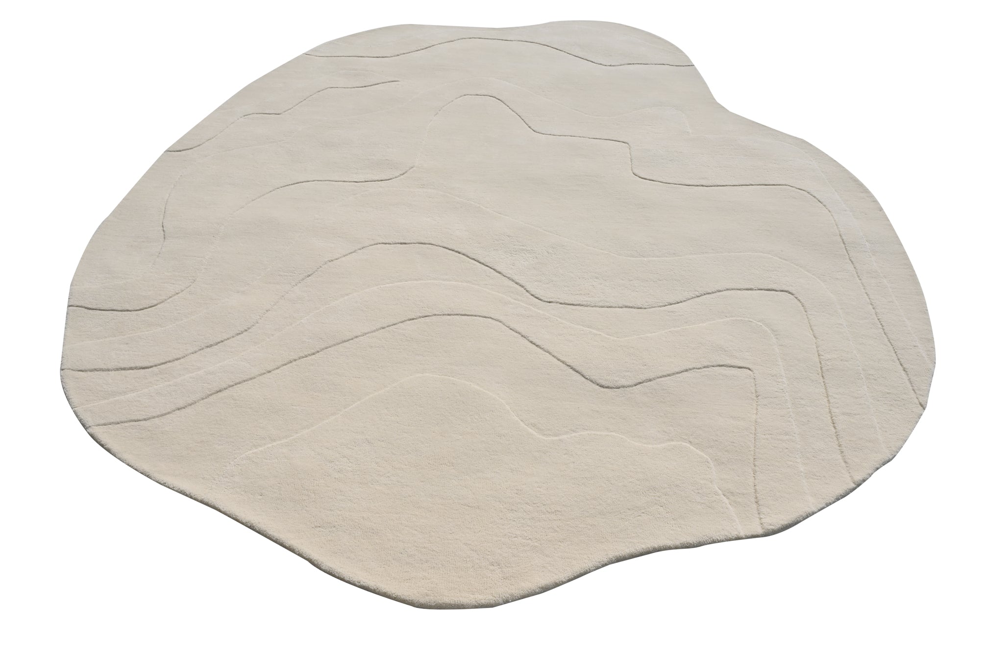 Terrain Off White Handmade Rug - The Rugs Story