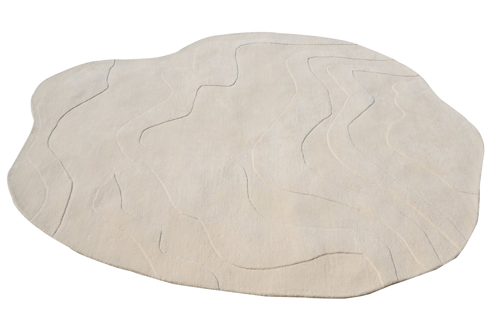 Terrain Off White Handmade Rug - The Rugs Story
