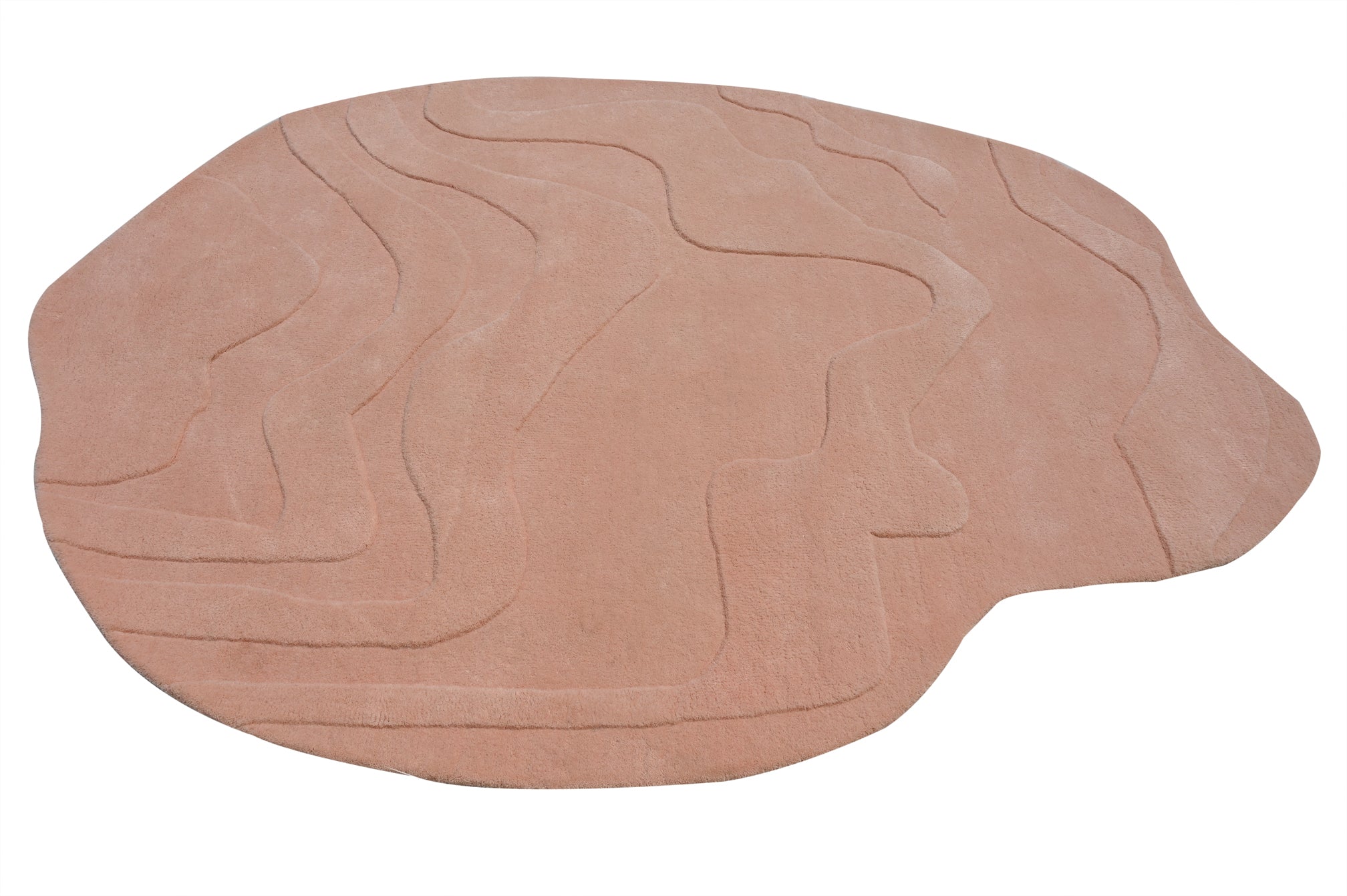 Terrain Pink Handmade Rug - The Rugs Story