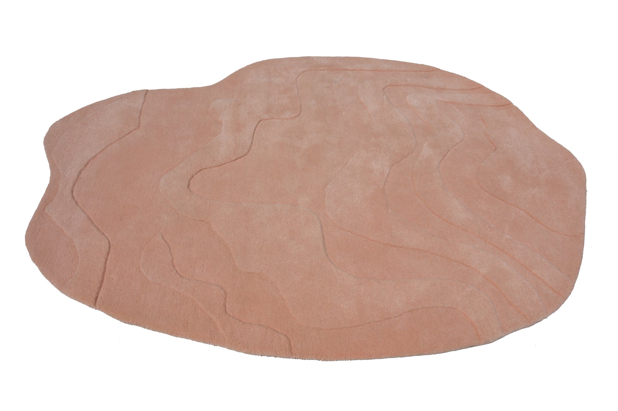 Terrain Pink Handmade Rug - The Rugs Story