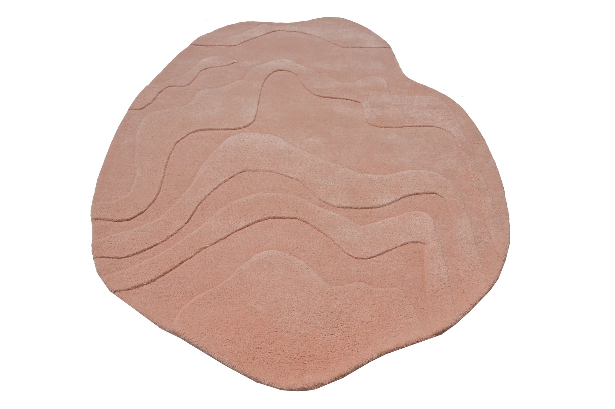 Terrain Pink Handmade Rug - The Rugs Story