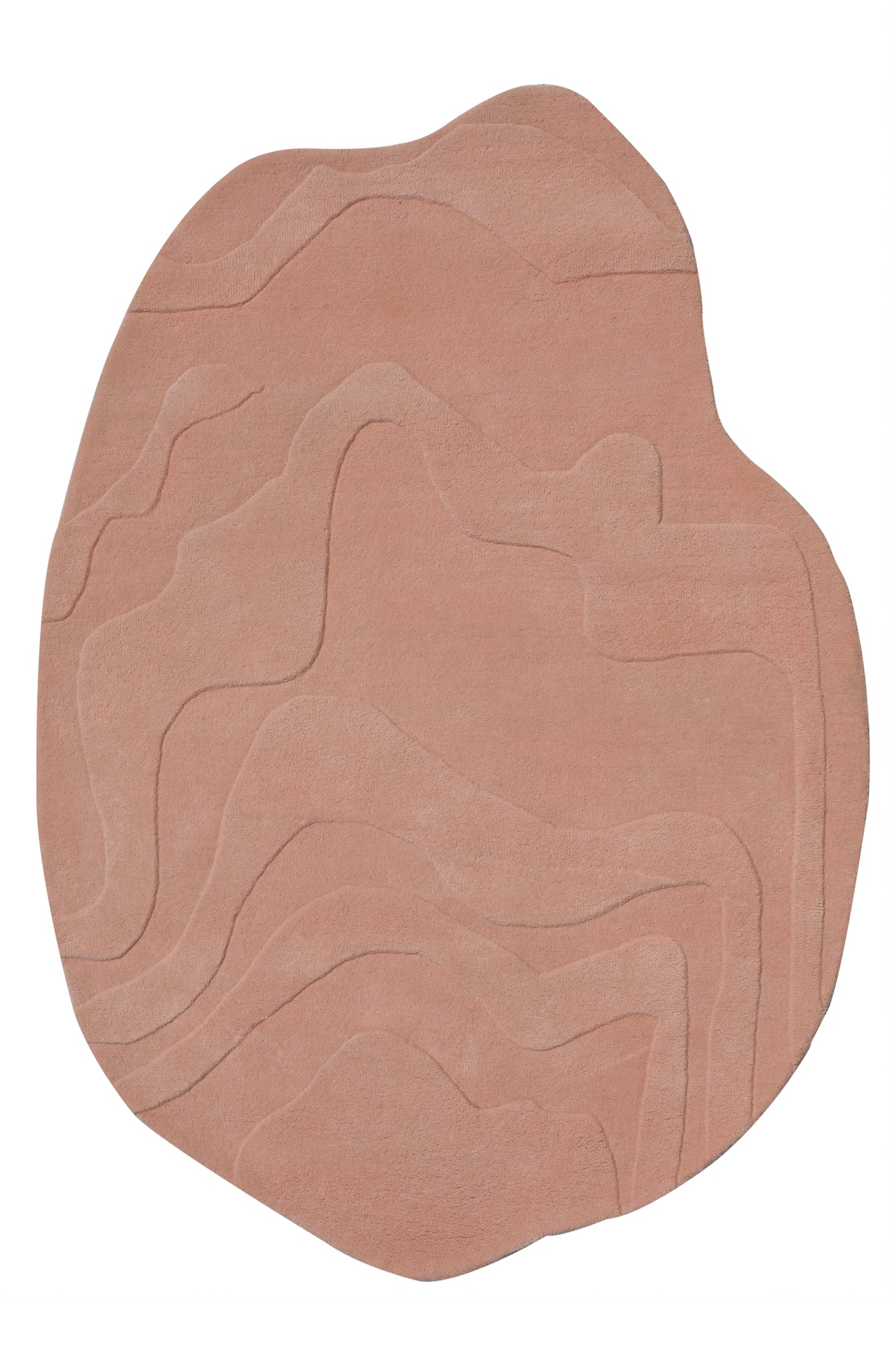 Terrain Pink Handmade Rug - The Rugs Story