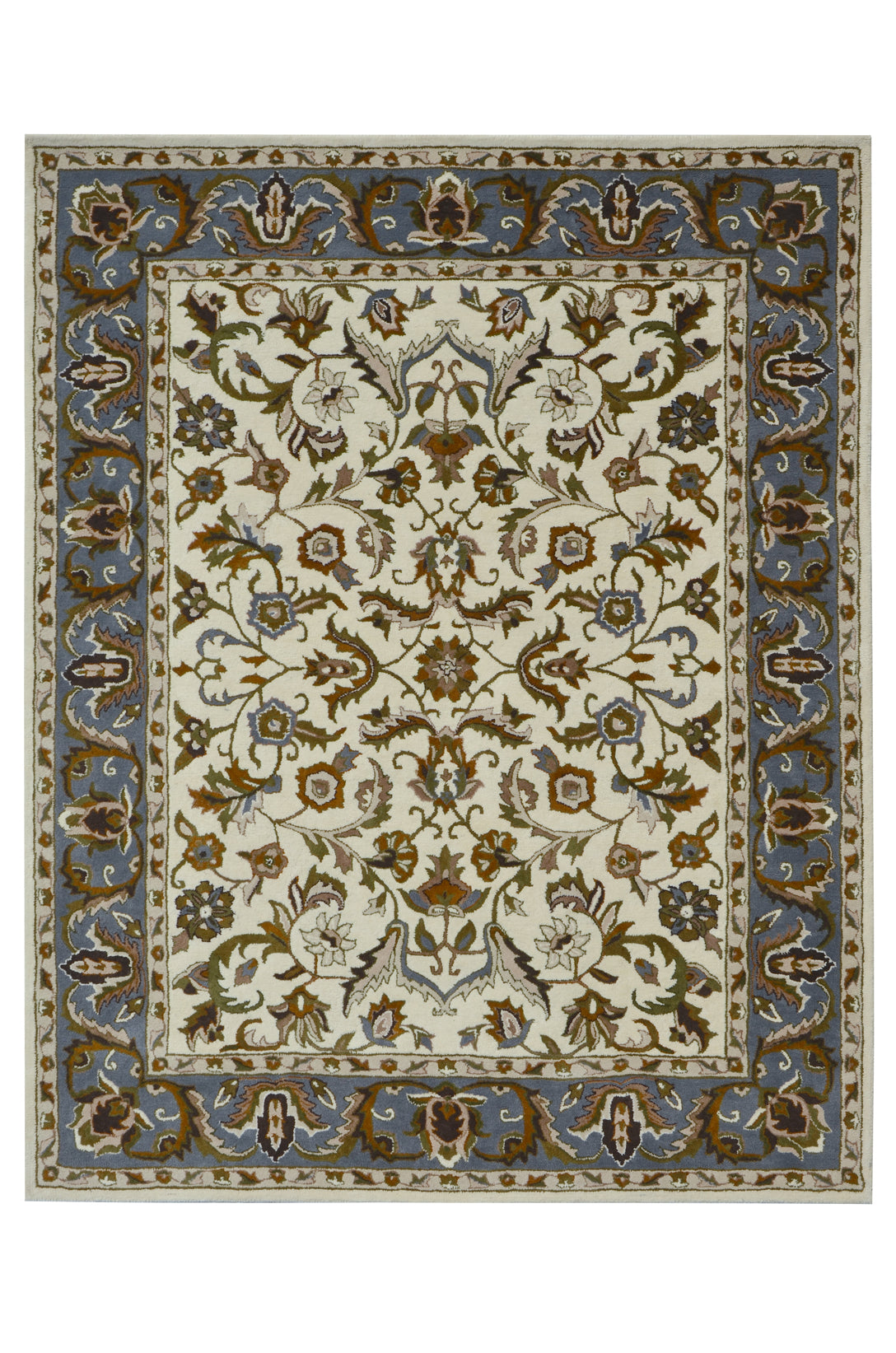 Sepideh Traditional White Handmade Rug - The Rugs Story