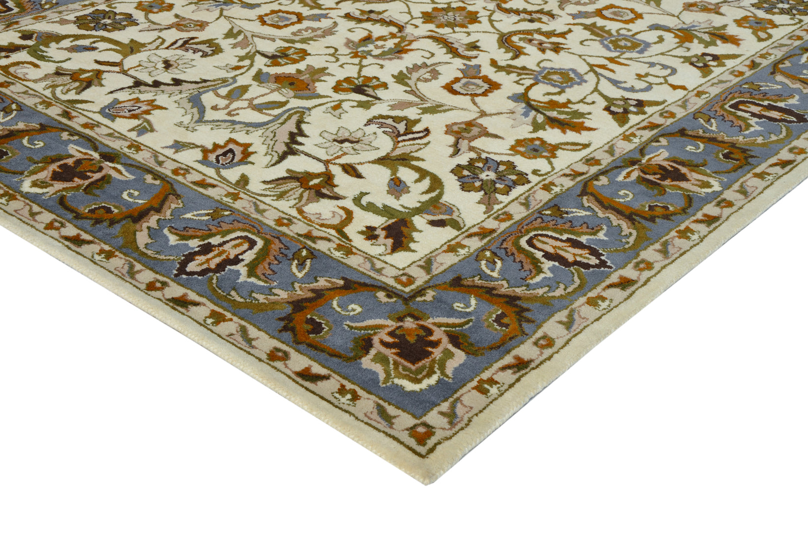 Sepideh Traditional White Handmade Rug - The Rugs Story