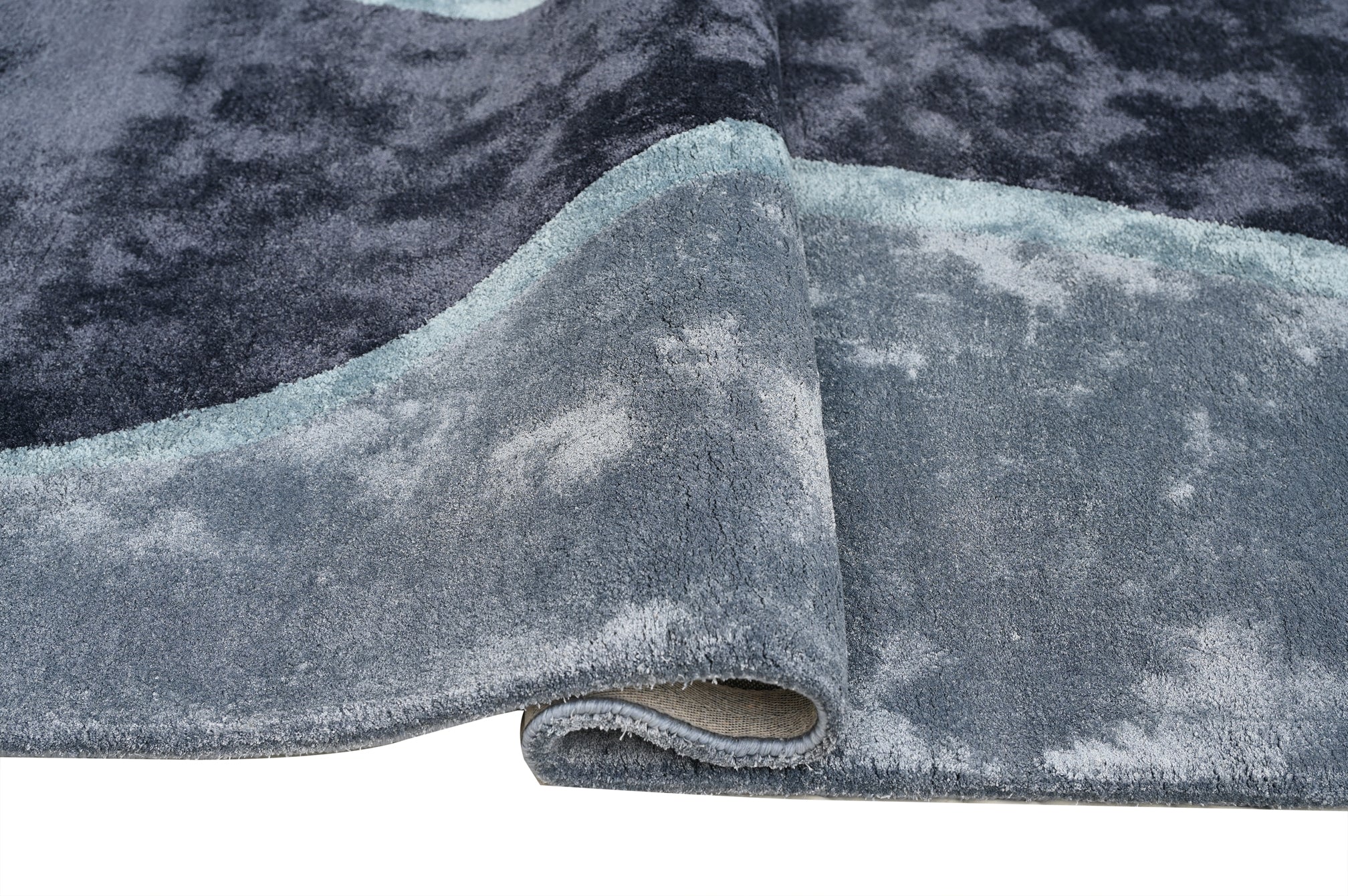 Stream Viscose Handmade Rug - The Rugs Story