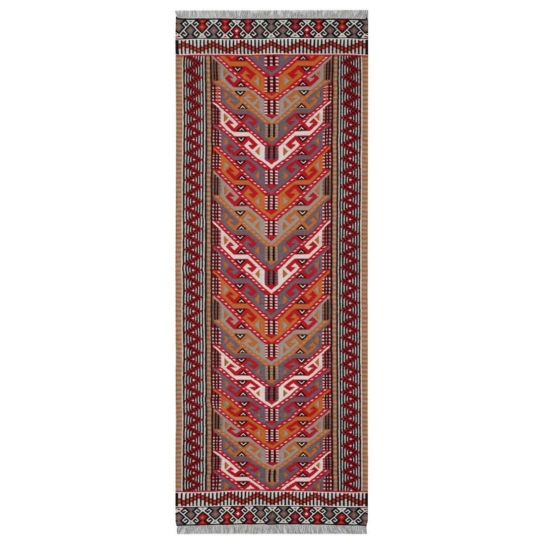 Aztec Handwoven Runner Dhurrie
