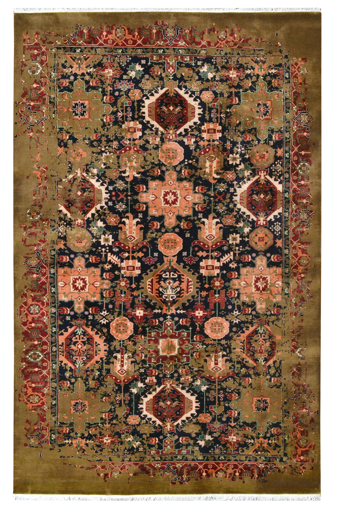 Oriental Missing Handknotted Rug