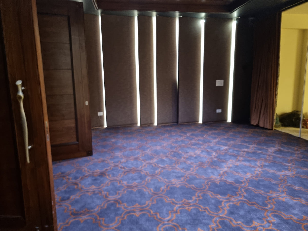 Handmade rug by The Rugs Story in a client home