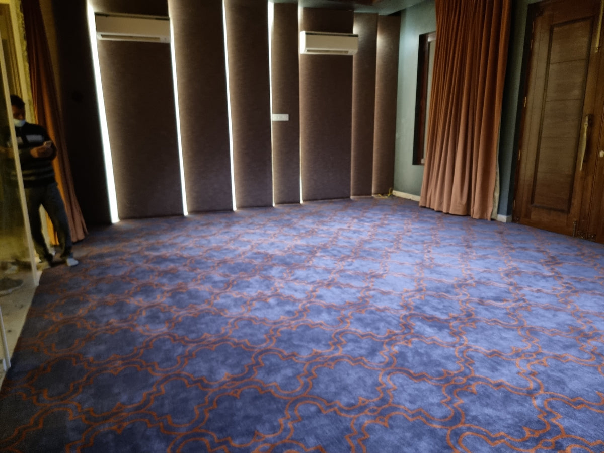 Handmade rug by The Rugs Story in a client home